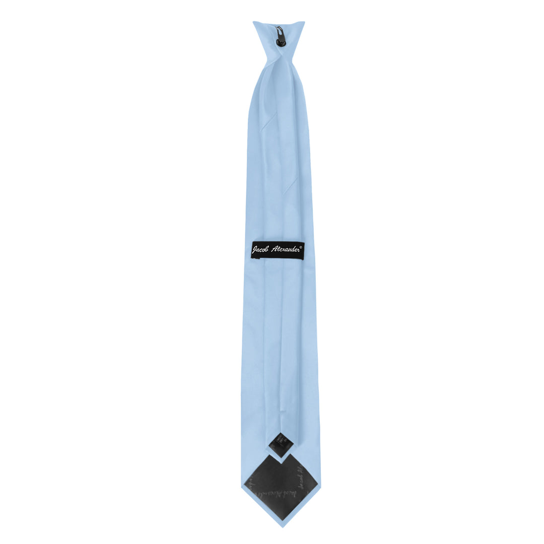 Solid Clip-On Tie - Sky Blue