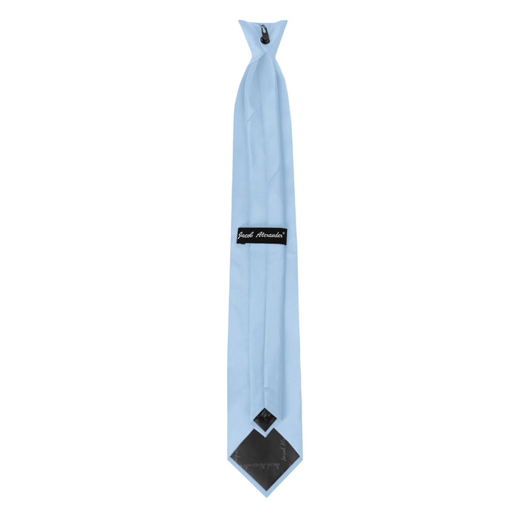 Solid Clip-On Tie - Sky Blue