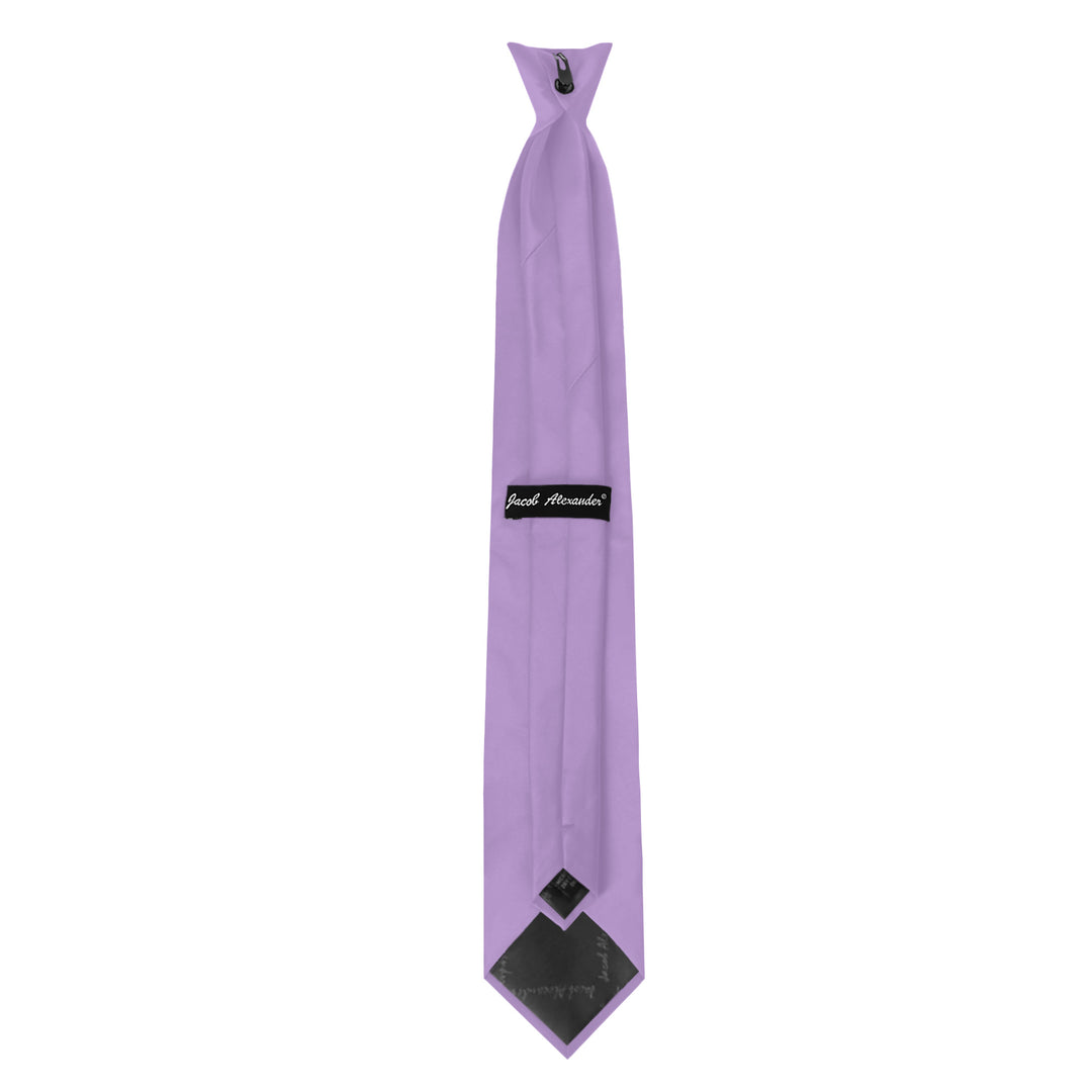 Solid Clip-On Tie - Lavender