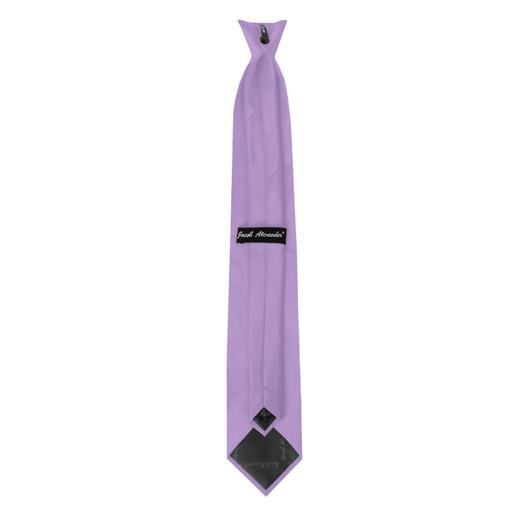 Solid Clip-On Tie - Lavender