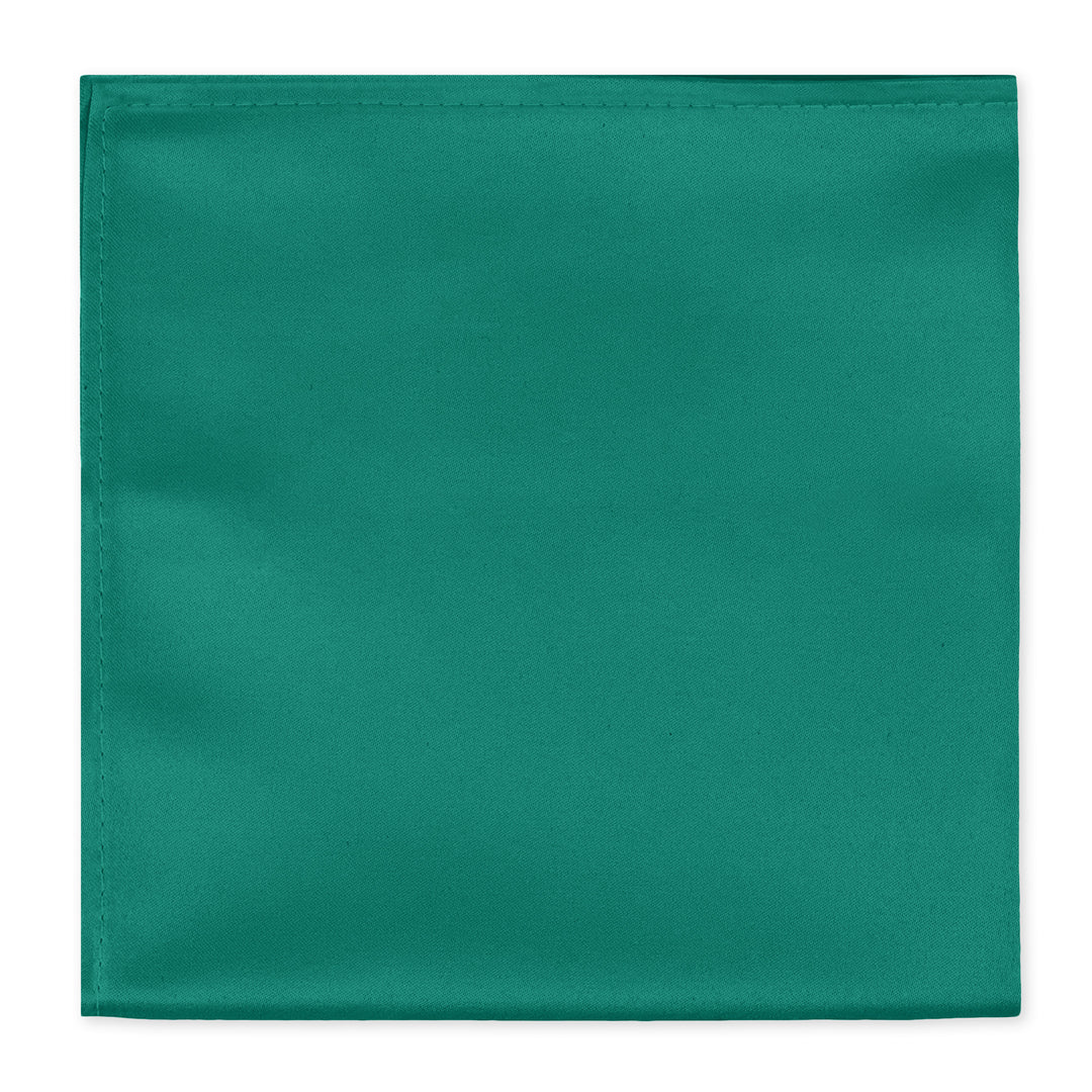Wedding Solid Pocket Square - Kelly Green