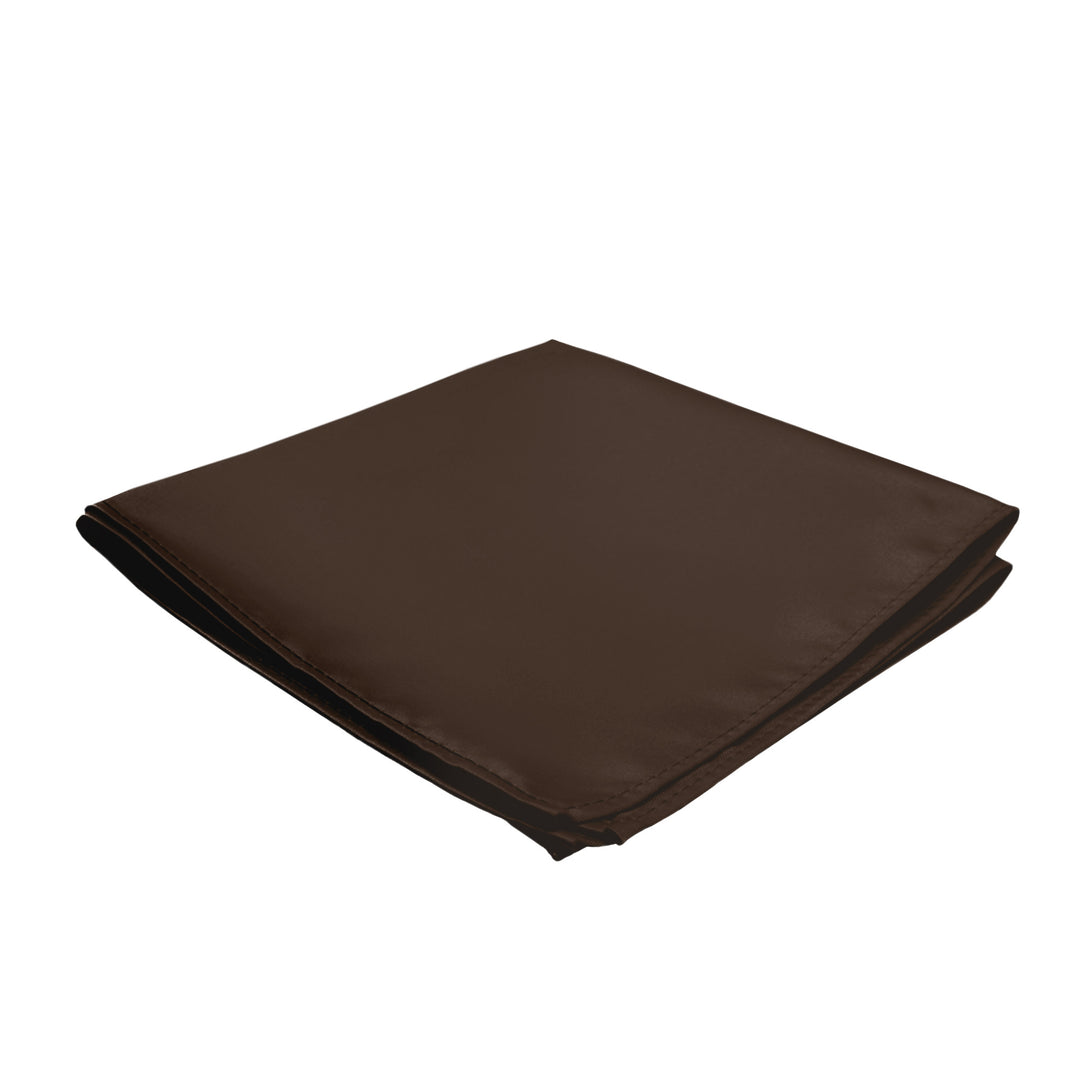 Solid Pocket Square - Brown