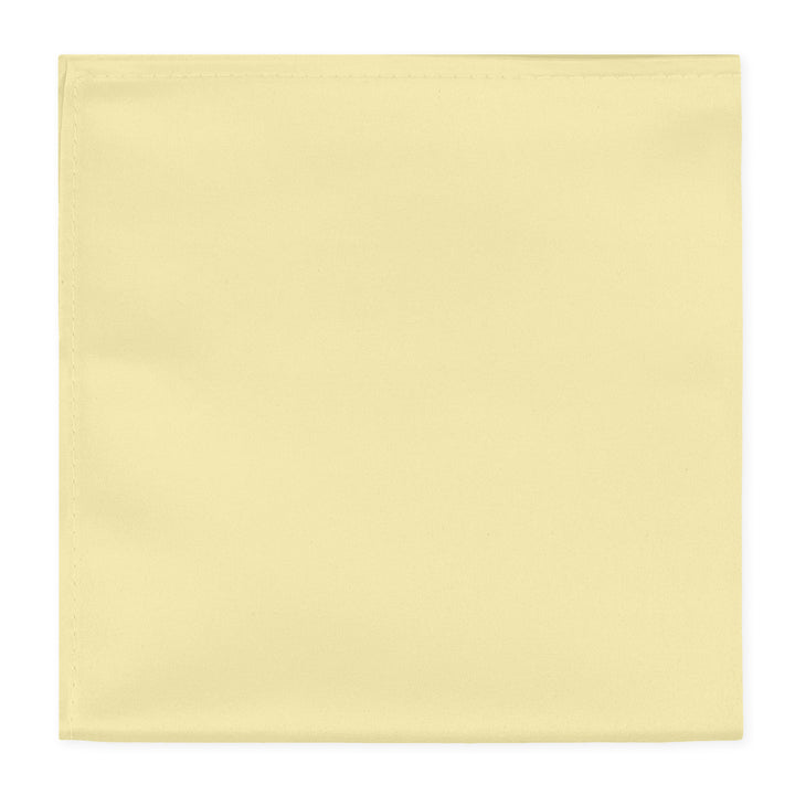 Solid Pocket Square - Yellow