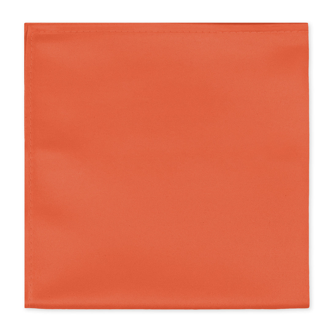 Solid Pocket Square - Orange