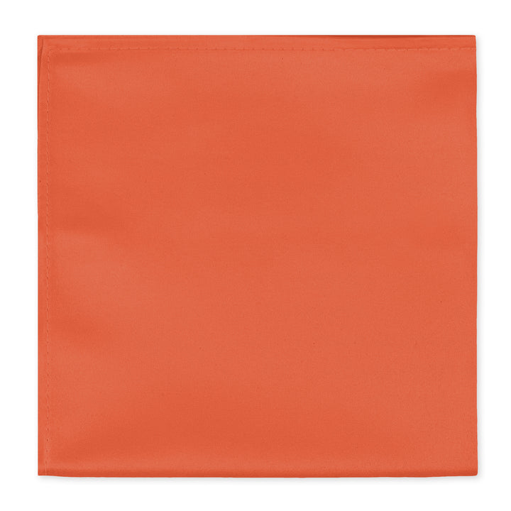 Solid Pocket Square - Orange