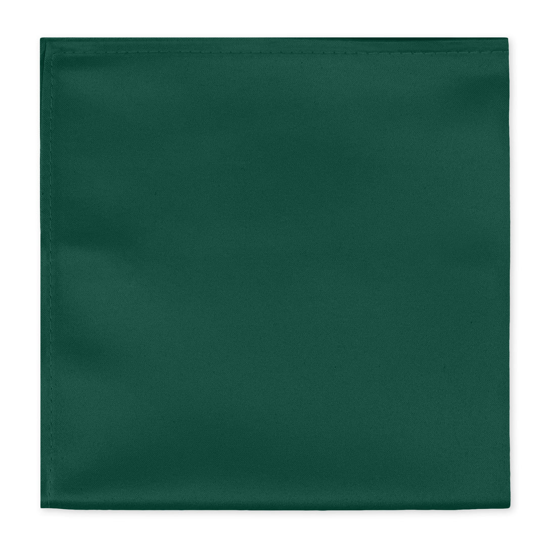 Solid Pocket Square - Forest Green