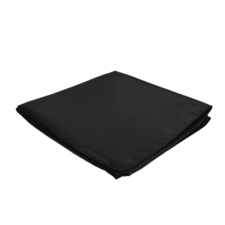 Solid Pocket Square - Black