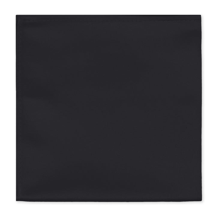 Solid Pocket Square - Black