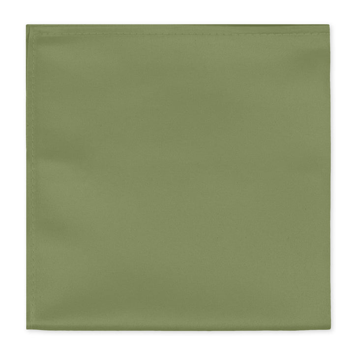 Solid Pocket Square - Olive