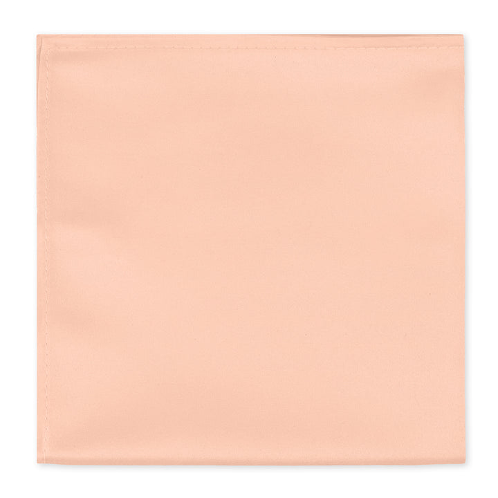 Solid Pocket Square - Peach