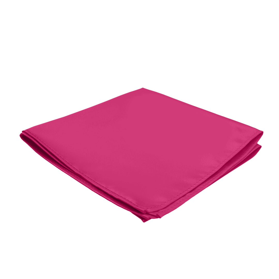 Solid Pocket Square - Fuchsia Pink