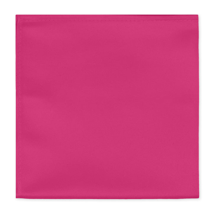 Solid Pocket Square - Fuchsia Pink