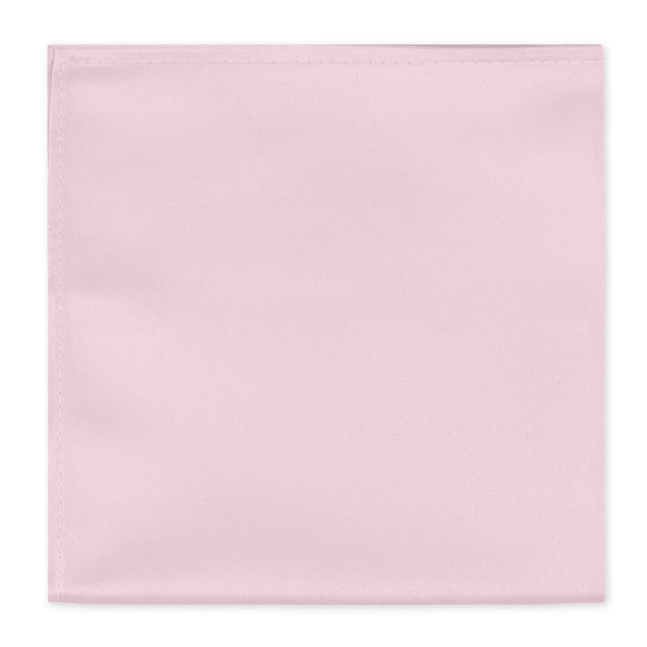 Solid Pocket Square - Bridal Pink