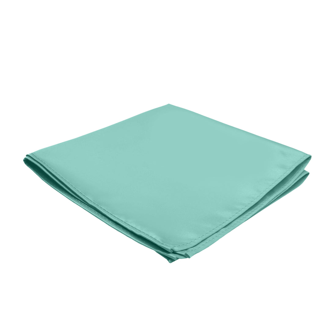 Solid Pocket Square - Aqua