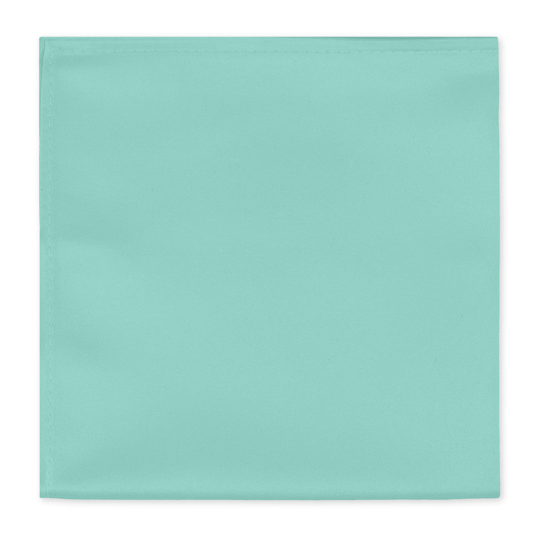 Solid Pocket Square - Aqua
