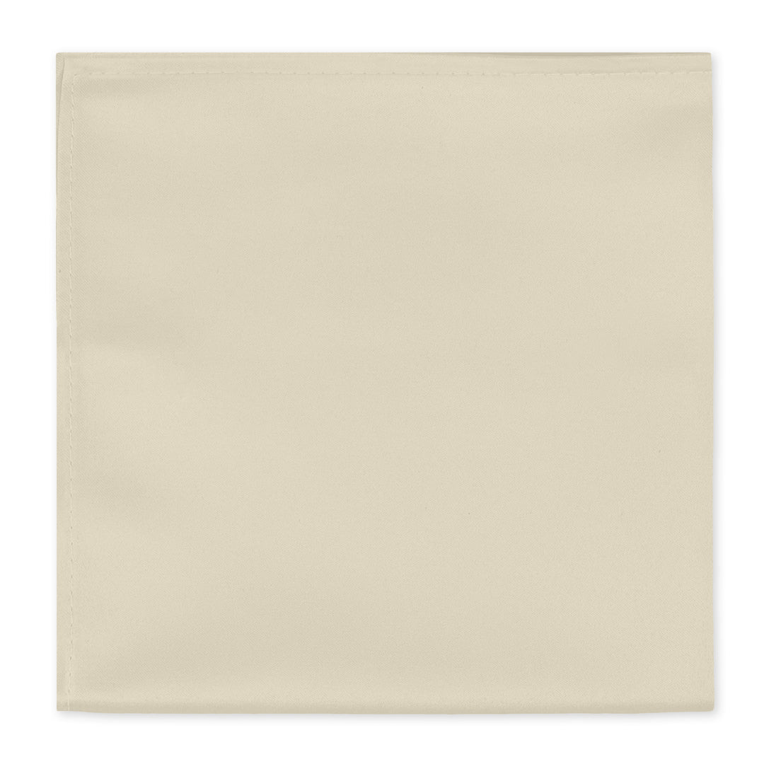 Wedding Solid Pocket Square - Champagne