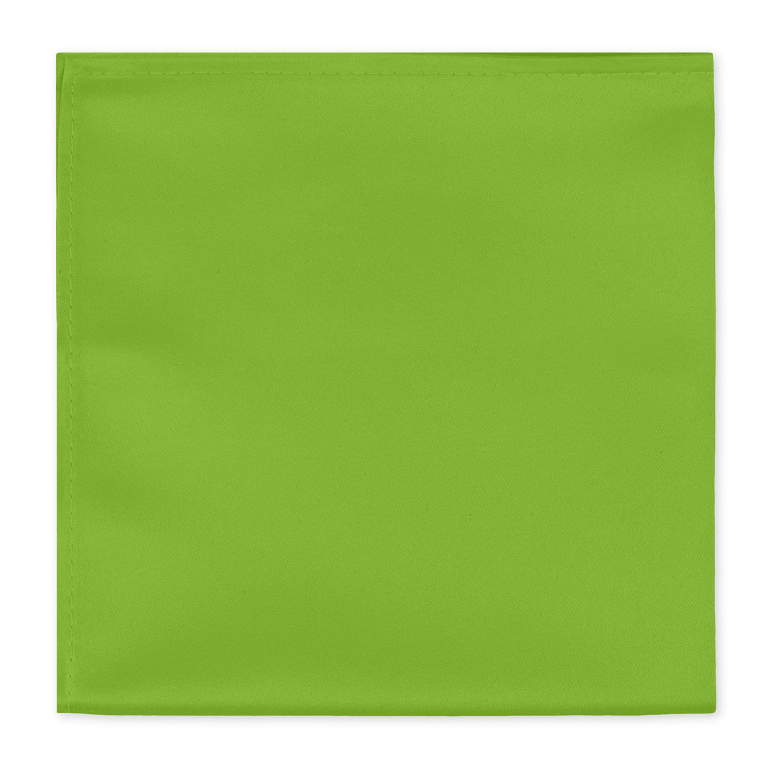 Solid Pocket Square - Apple Green