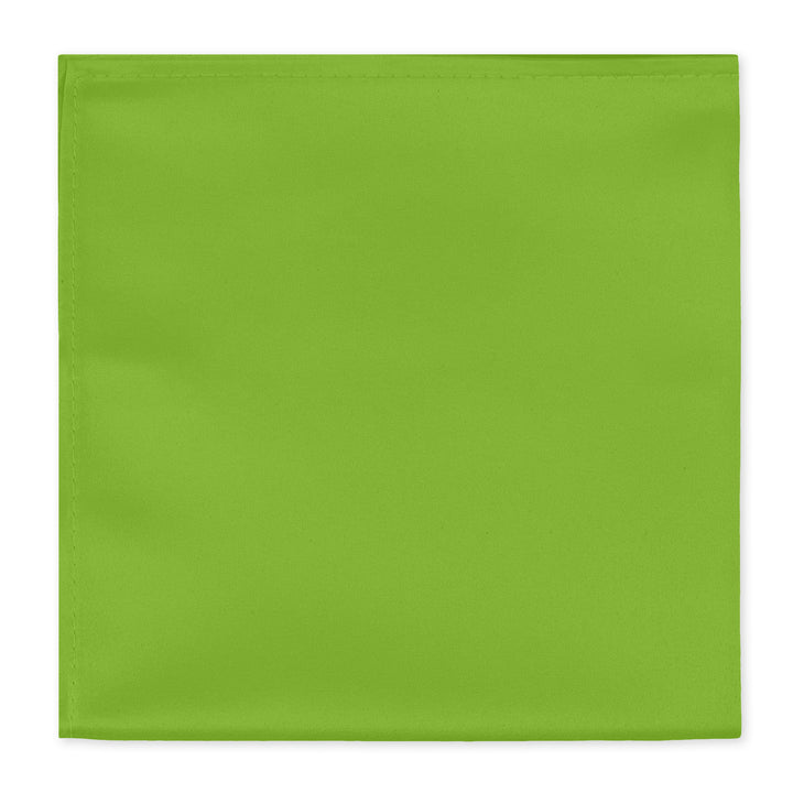 Solid Pocket Square - Apple Green
