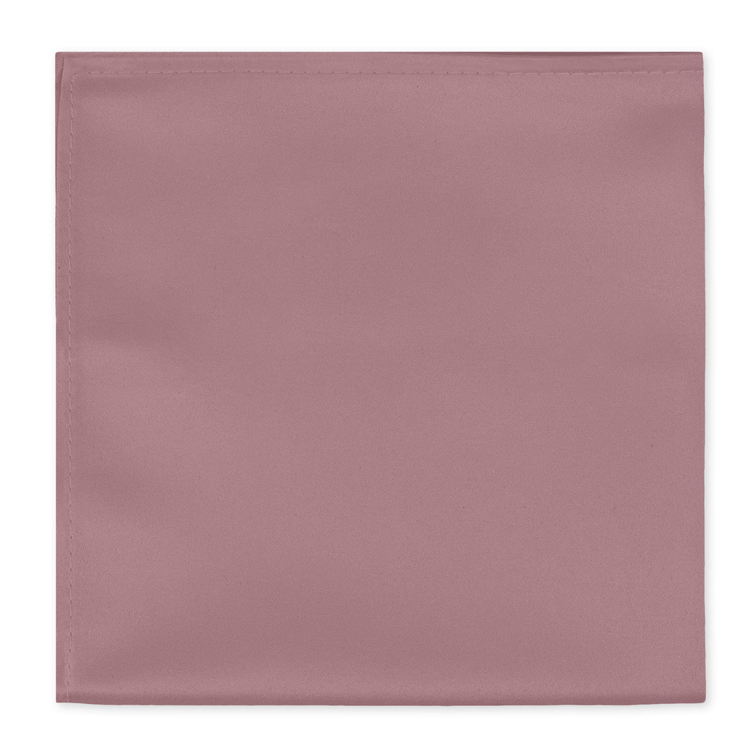 Solid Pocket Square - Dusty Rose