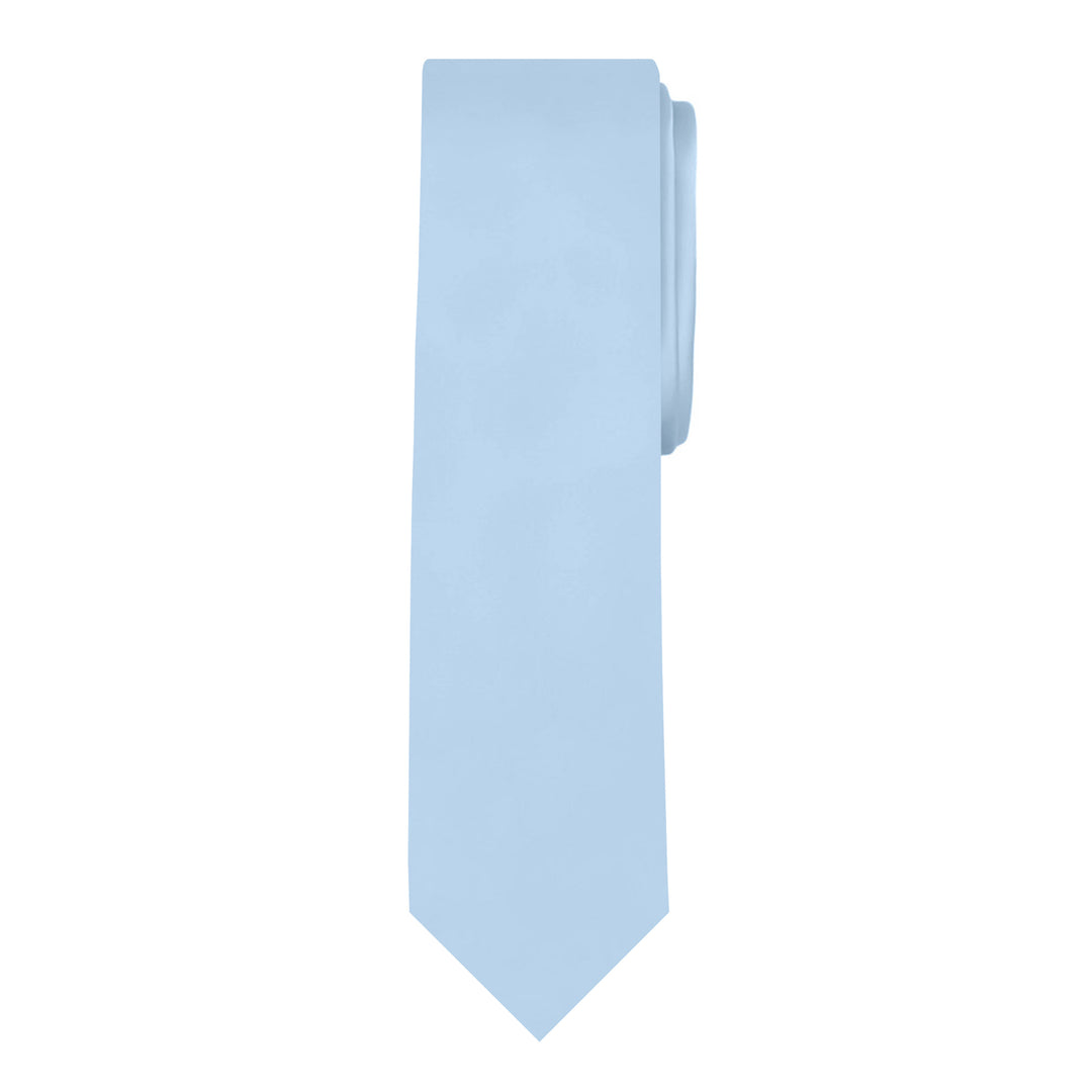 Solid Slim Tie - Sky Blue