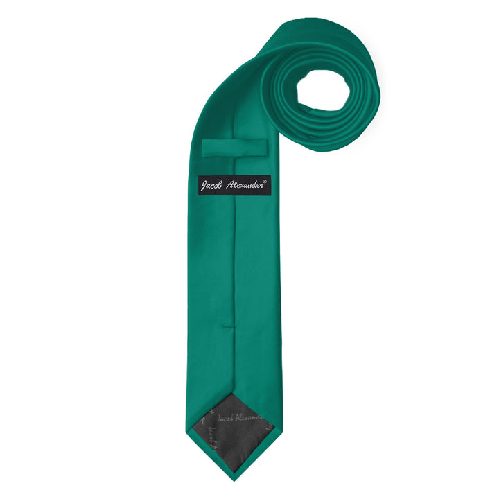 Solid Slim Tie - Kelly Green