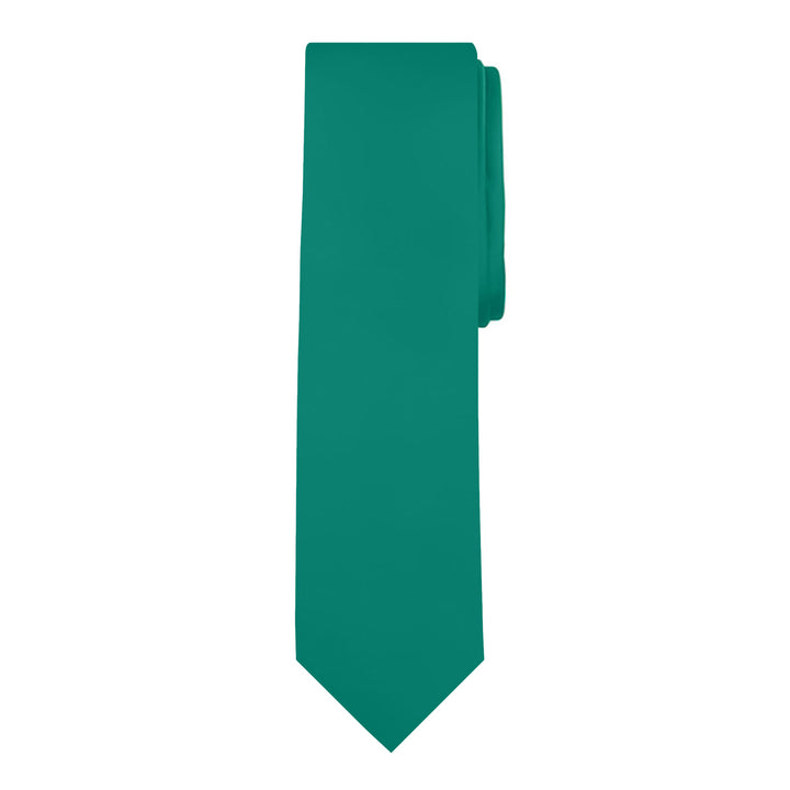 Solid Slim Tie - Kelly Green