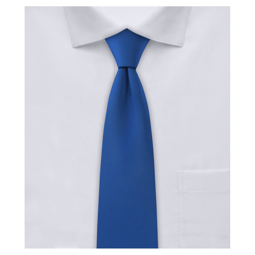 Solid Slim Tie - Royal Blue