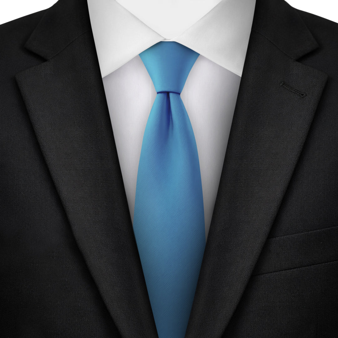 Kids' Prep Solid Tie - Ocean Blue