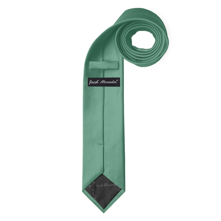 Solid Slim Tie - Seafoam