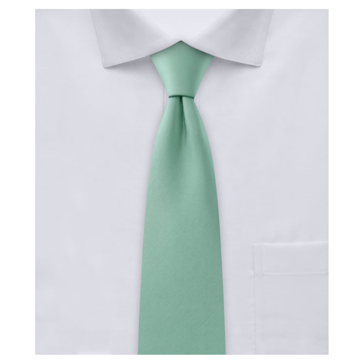 Kids' Prep Solid Tie - Seafoam