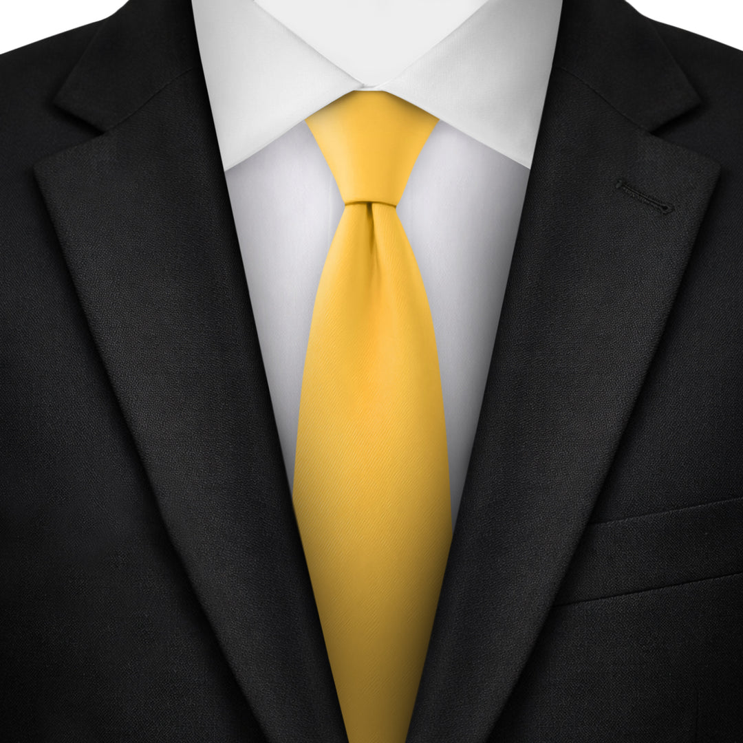 Kids' Prep Solid Tie - Bright Gold