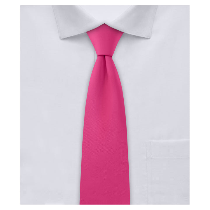 Kids' Prep Solid Tie - Fuchsia Pink
