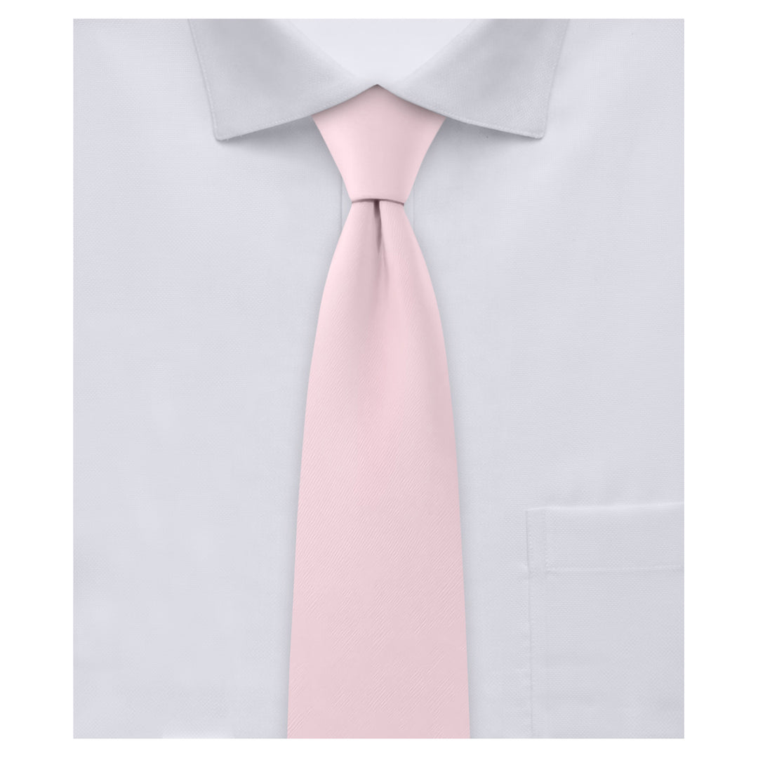 Kids' Prep Solid Tie - Bridal Pink