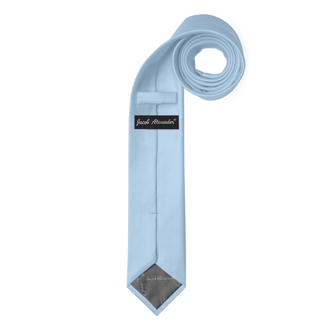 Solid Skinny Tie - Sky Blue