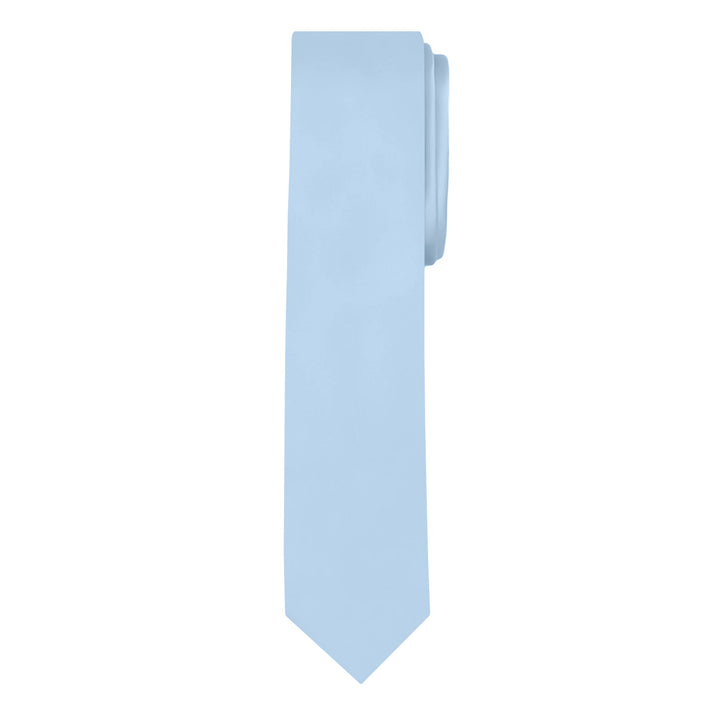 Solid Skinny Tie - Sky Blue
