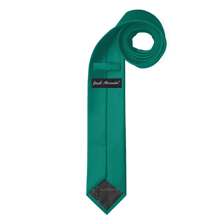 Solid Skinny Tie - Kelly Green