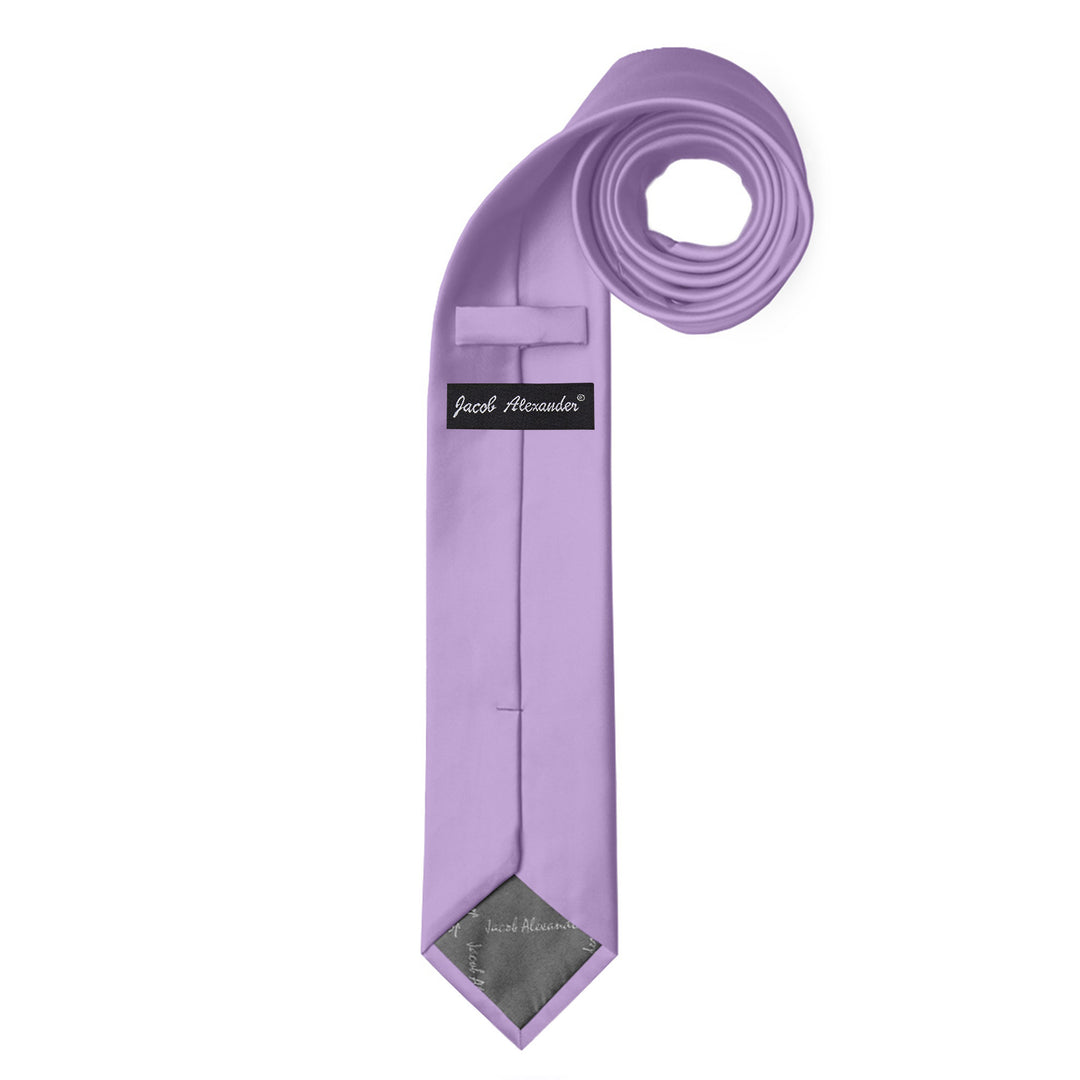 Solid Skinny Tie - Lavender