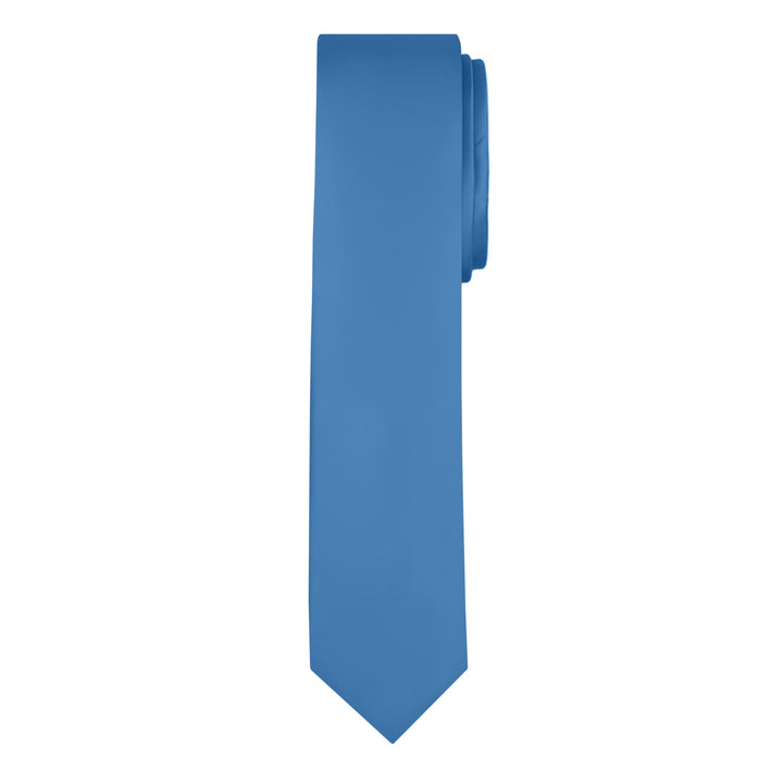 Solid Skinny Tie - Ocean Blue