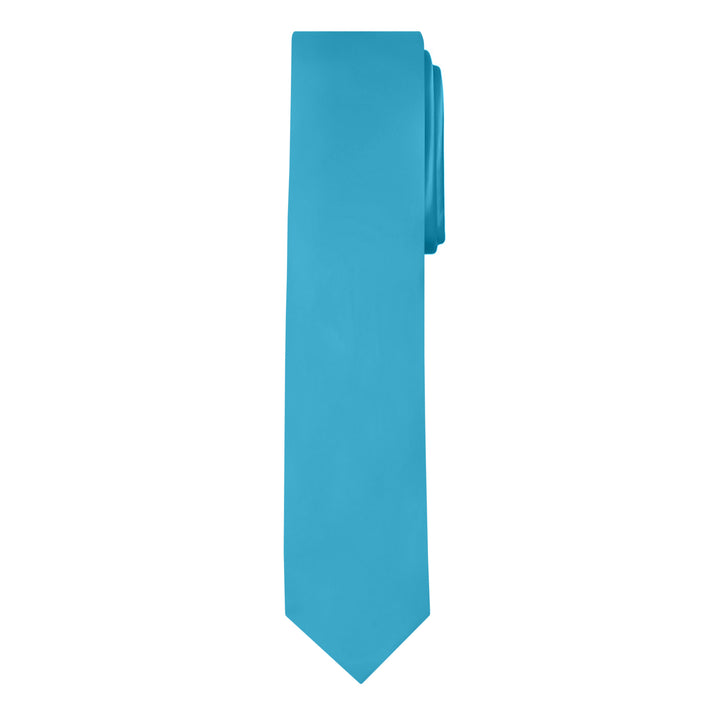 Solid Skinny Tie - Turquoise