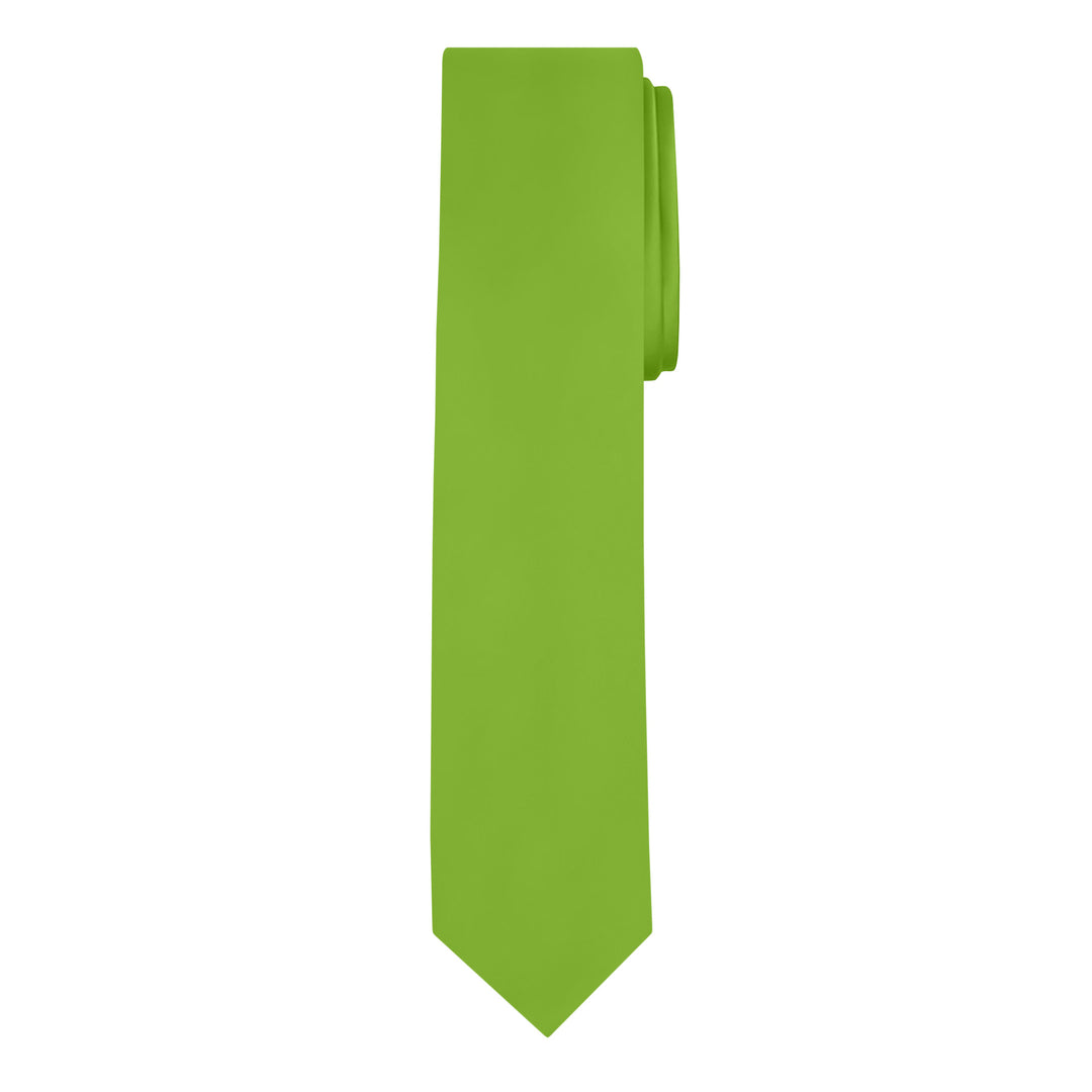 Solid Skinny Tie - Apple Green