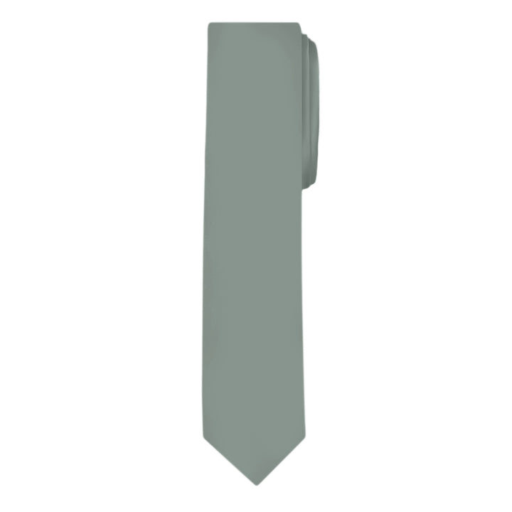 Solid Skinny Tie - Dusty Sage