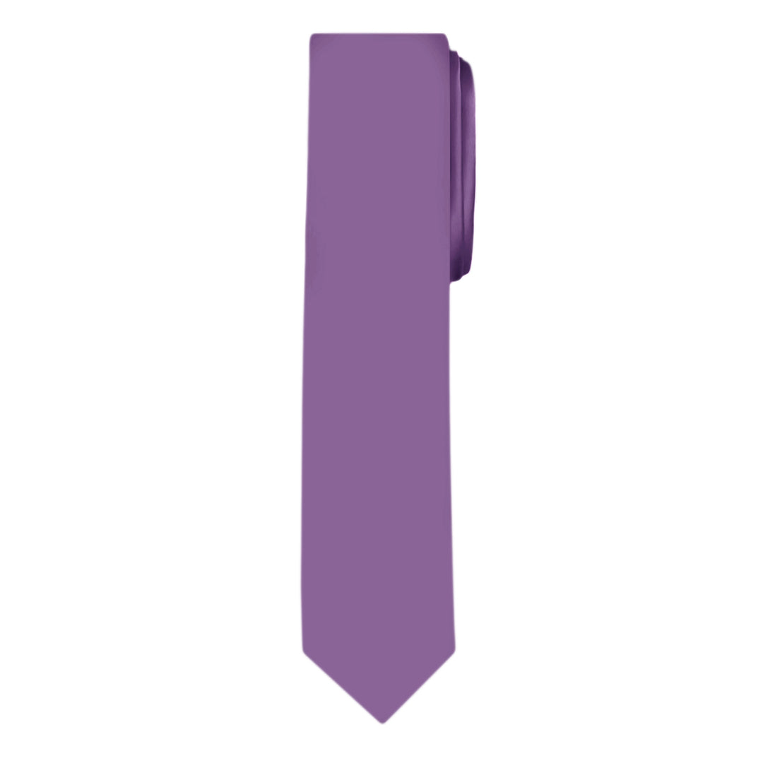 Solid Skinny Tie - Wisteria
