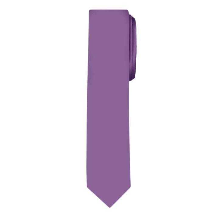 Solid Skinny Tie - Wisteria