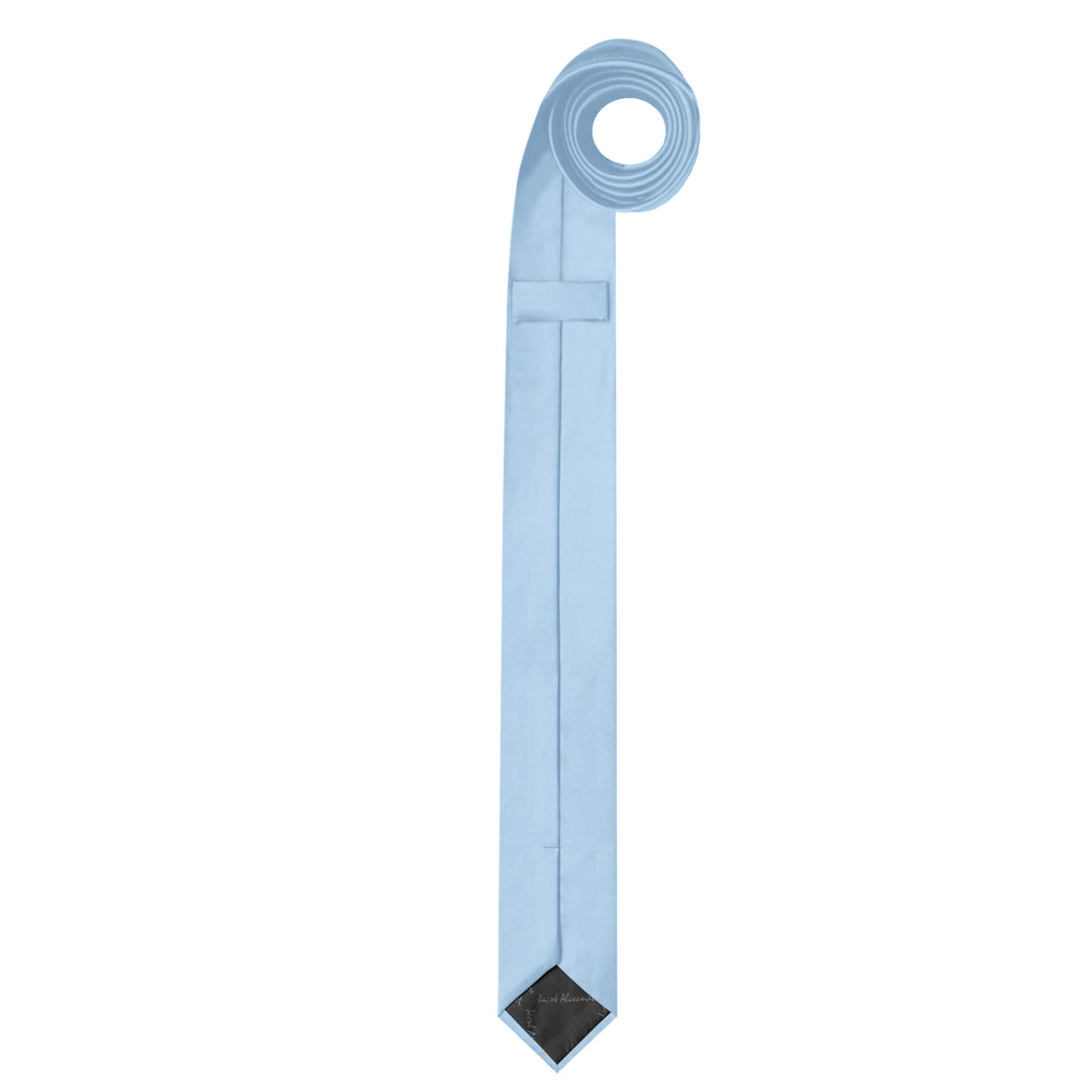 Solid Ultra Skinny Tie - Sky Blue