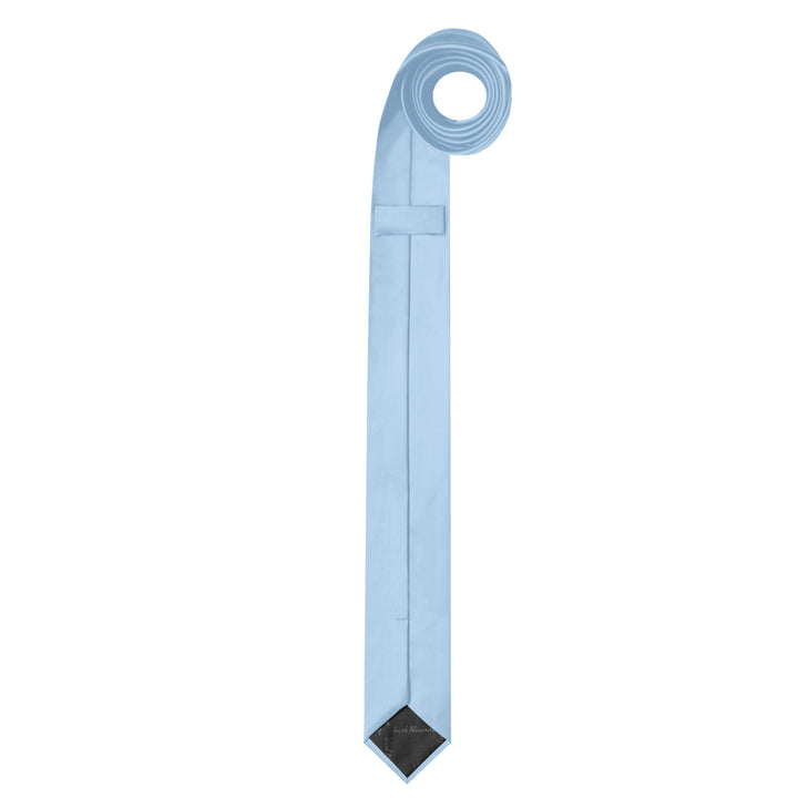 Solid Ultra Skinny Tie - Sky Blue