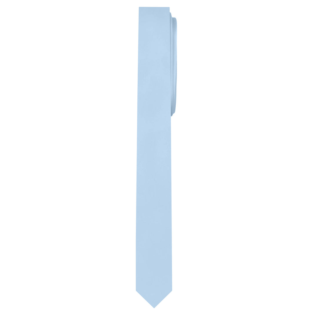 Solid Ultra Skinny Tie - Sky Blue
