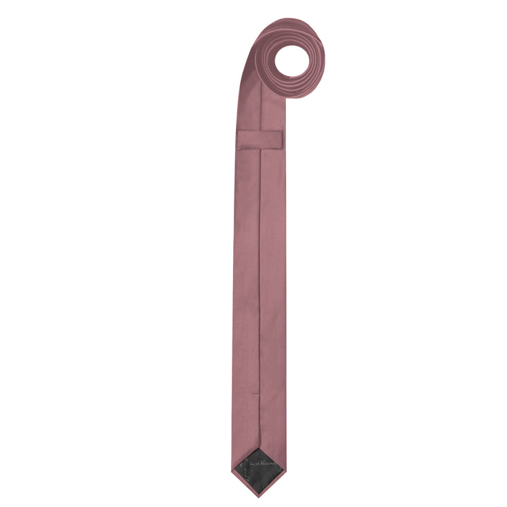 Solid Ultra Skinny Tie - Dusty Rose