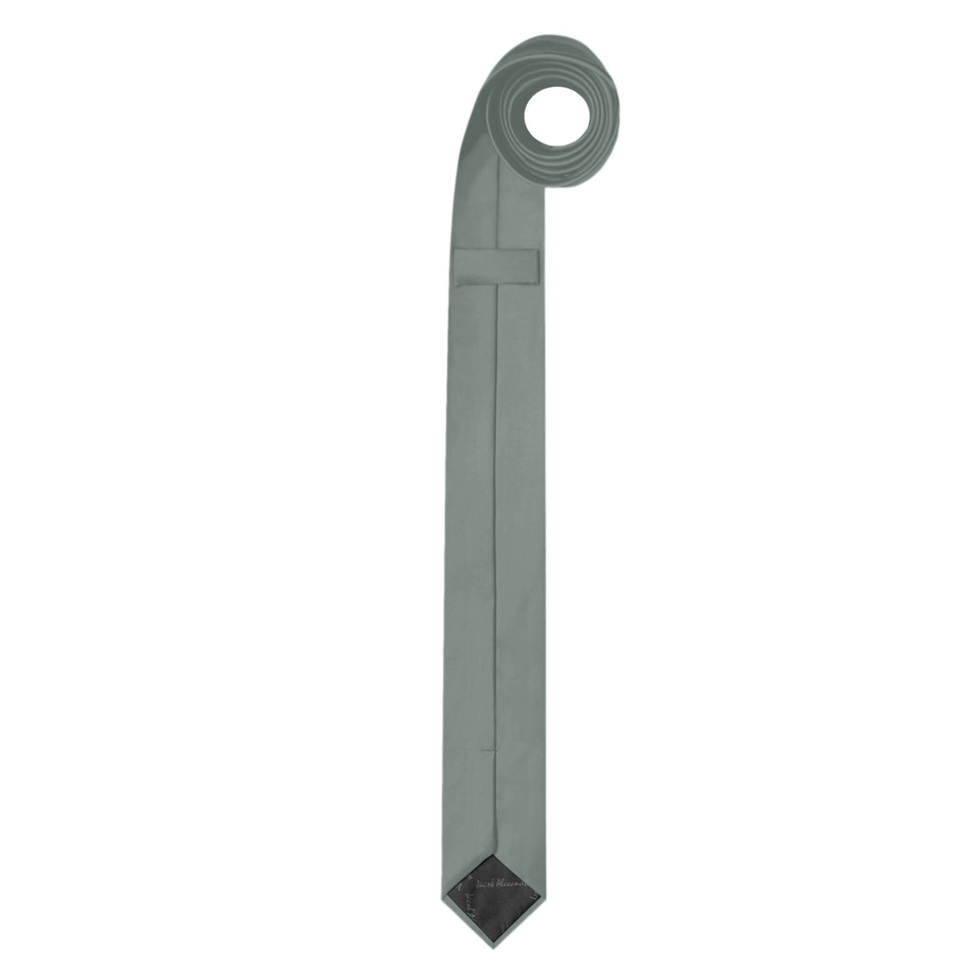 Solid Ultra Skinny Tie - Dusty Sage
