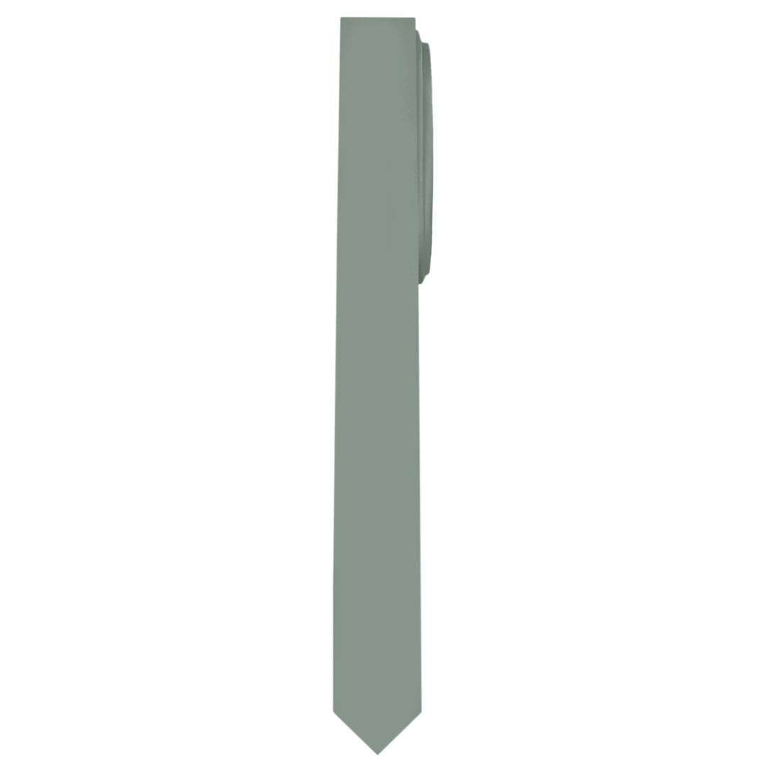 Solid Ultra Skinny Tie - Dusty Sage