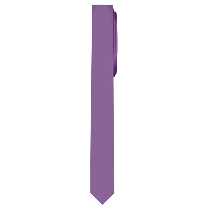 Solid Ultra Skinny Tie - Wisteria